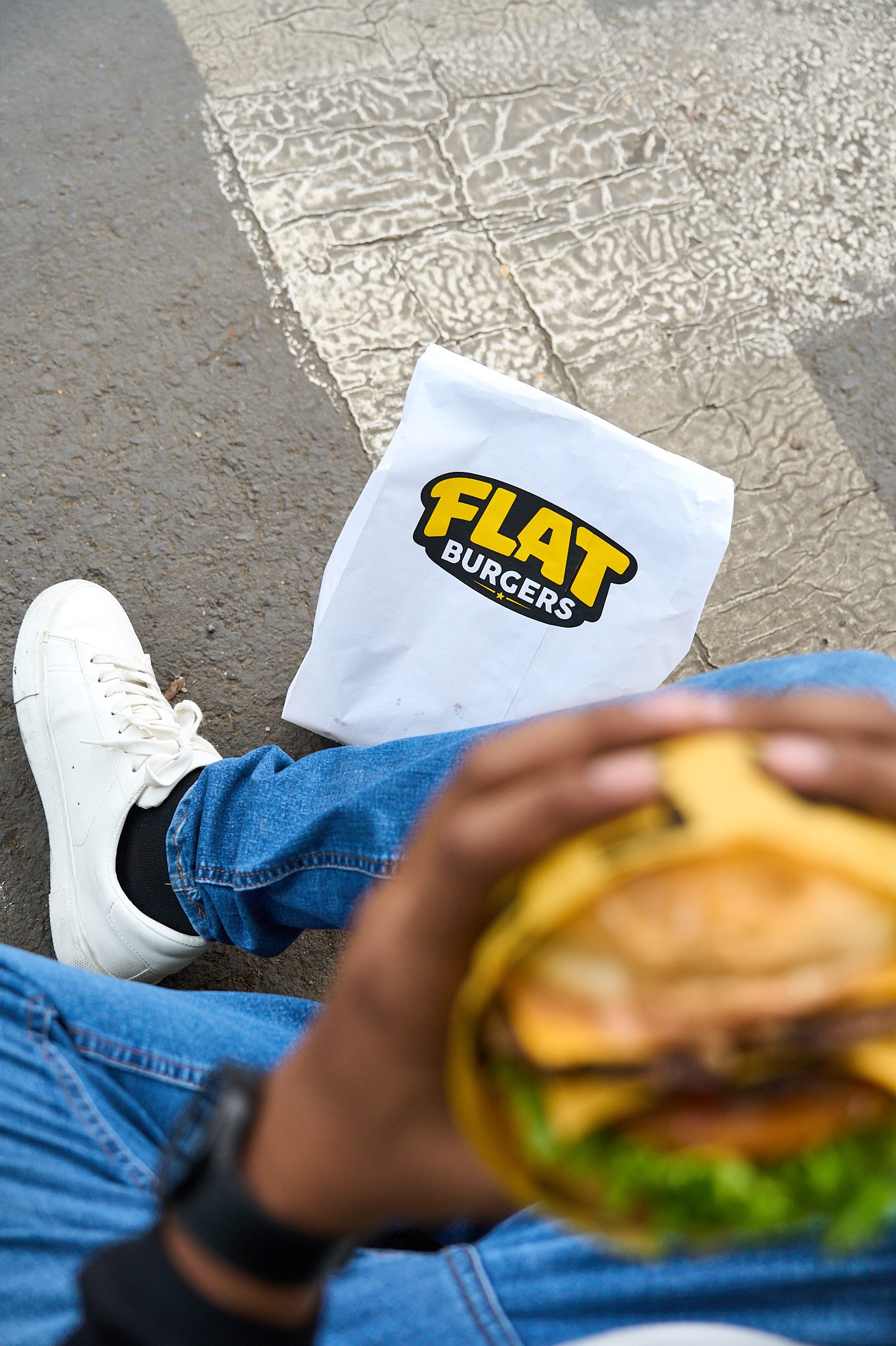 Hamburguesa Flat
